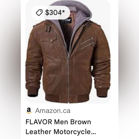 FLAVOR Men Leather jacket , most stylish leather jacket,pigskin,7 pockets,biker - Picture 1 of 11